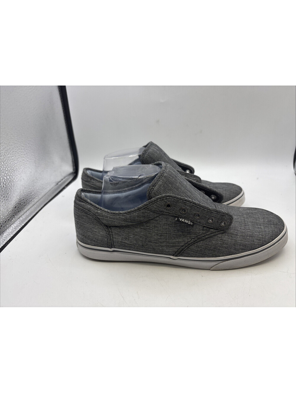 Vans Atwood Women Size 9 Gray Casual Shoes Sneakers 500714 - Picture 1 of 9